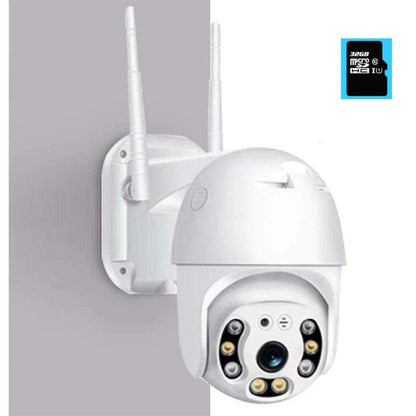Wireless Security Camera with Indoor/Outdoor Night Vision