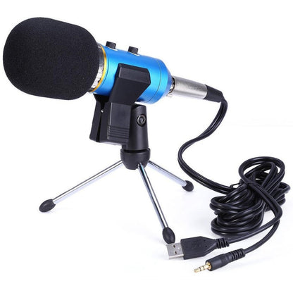 USB Microphone Adjustable Sound Volume Noise Reduction