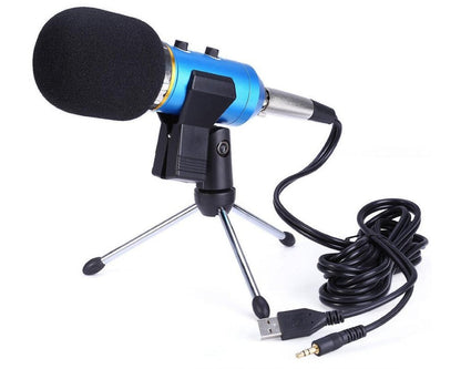 USB Microphone Adjustable Sound Volume Noise Reduction