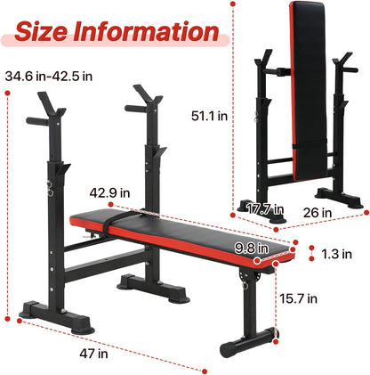 Adjustable Weight Bench Sit Up Bench