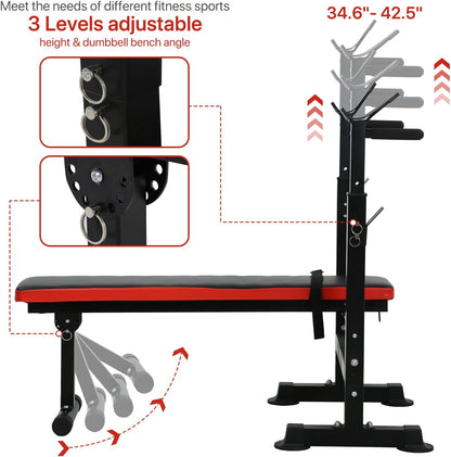 Adjustable Weight Bench Sit Up Bench