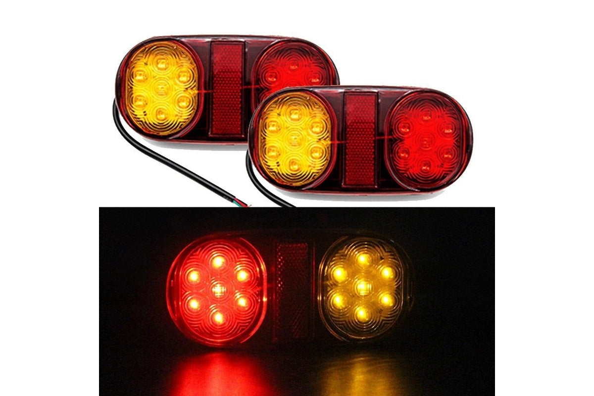 LED Trailer Tail Lights 12V