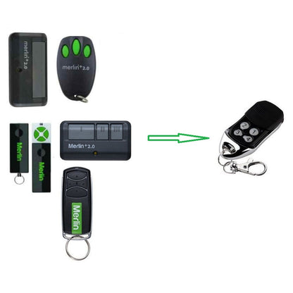 Merlin Replacement Remote Control 2.0 - MT3850EVO MT100EVO MT120EVO MT60EVO C945