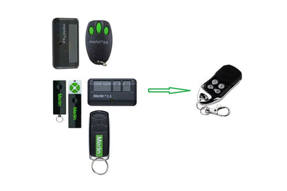 Merlin Replacement Remote Control 2.0 - MT3850EVO MT100EVO MT120EVO MT60EVO C945