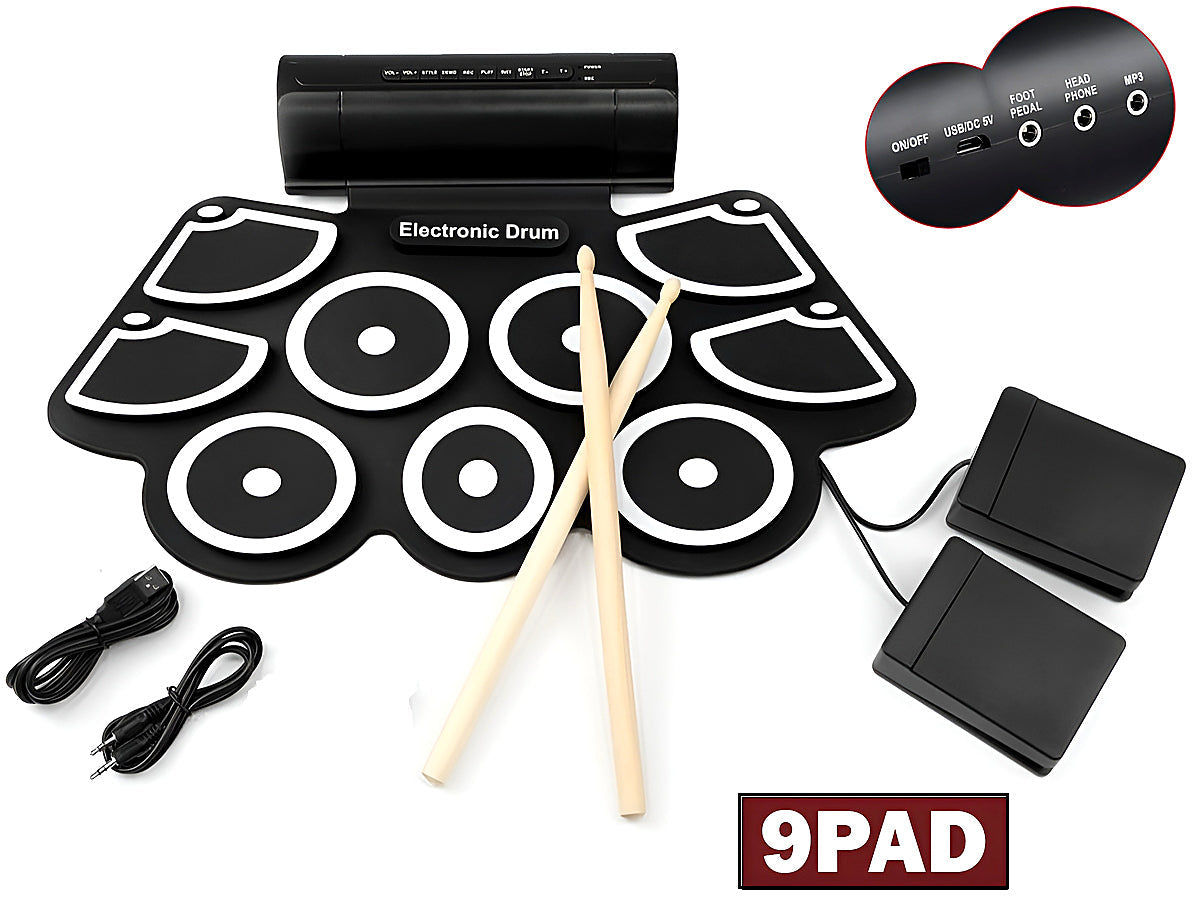Electronic Roll Up Drum Kit