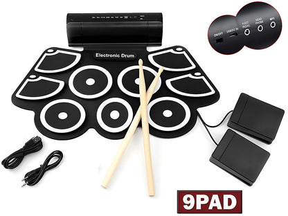 Electronic Roll Up Drum Kit