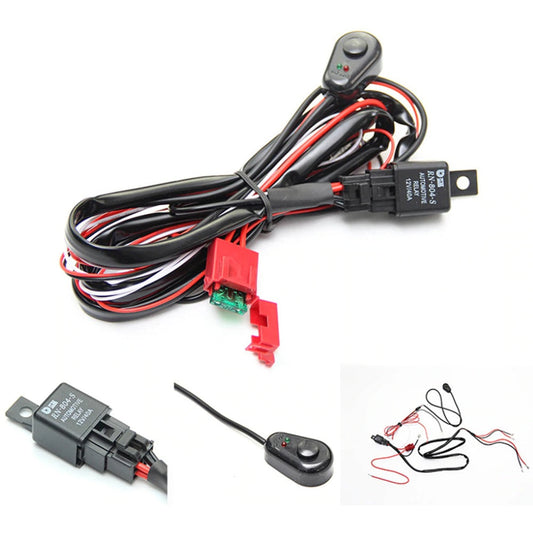 LED Light Bar Wiring Harness 12V 40A