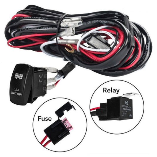LED Light Bar Wiring Harness Kit