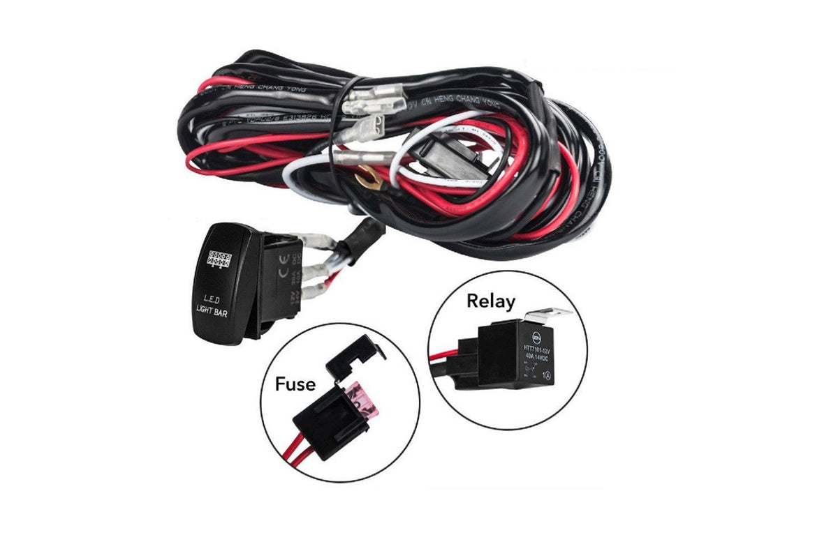 LED Light Bar Wiring Harness Kit