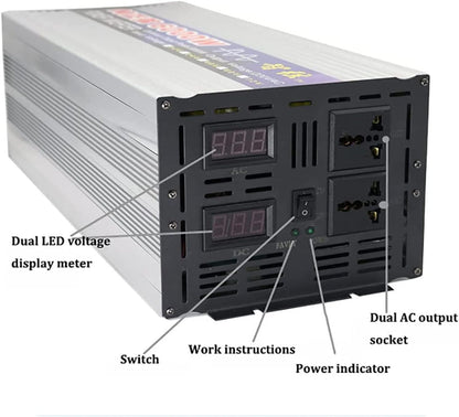Pure Sine wave Inverter 6000W 12V