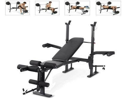 Adjustable FID Sit Up & Weight Bench