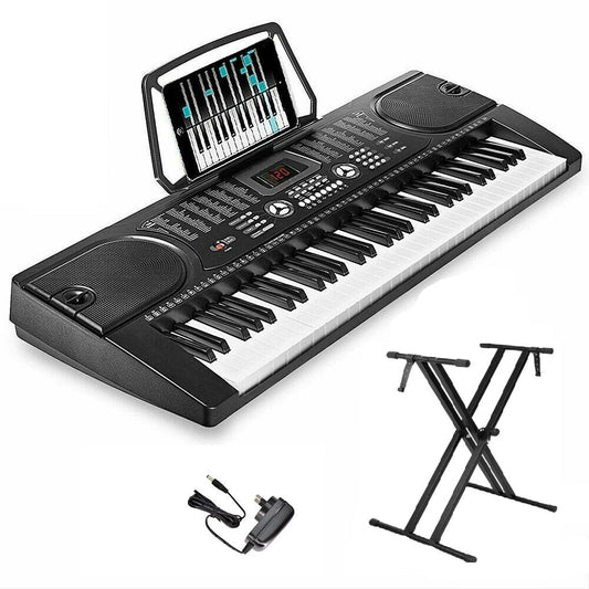 Electronic Keyboard Piano and Piano Stand