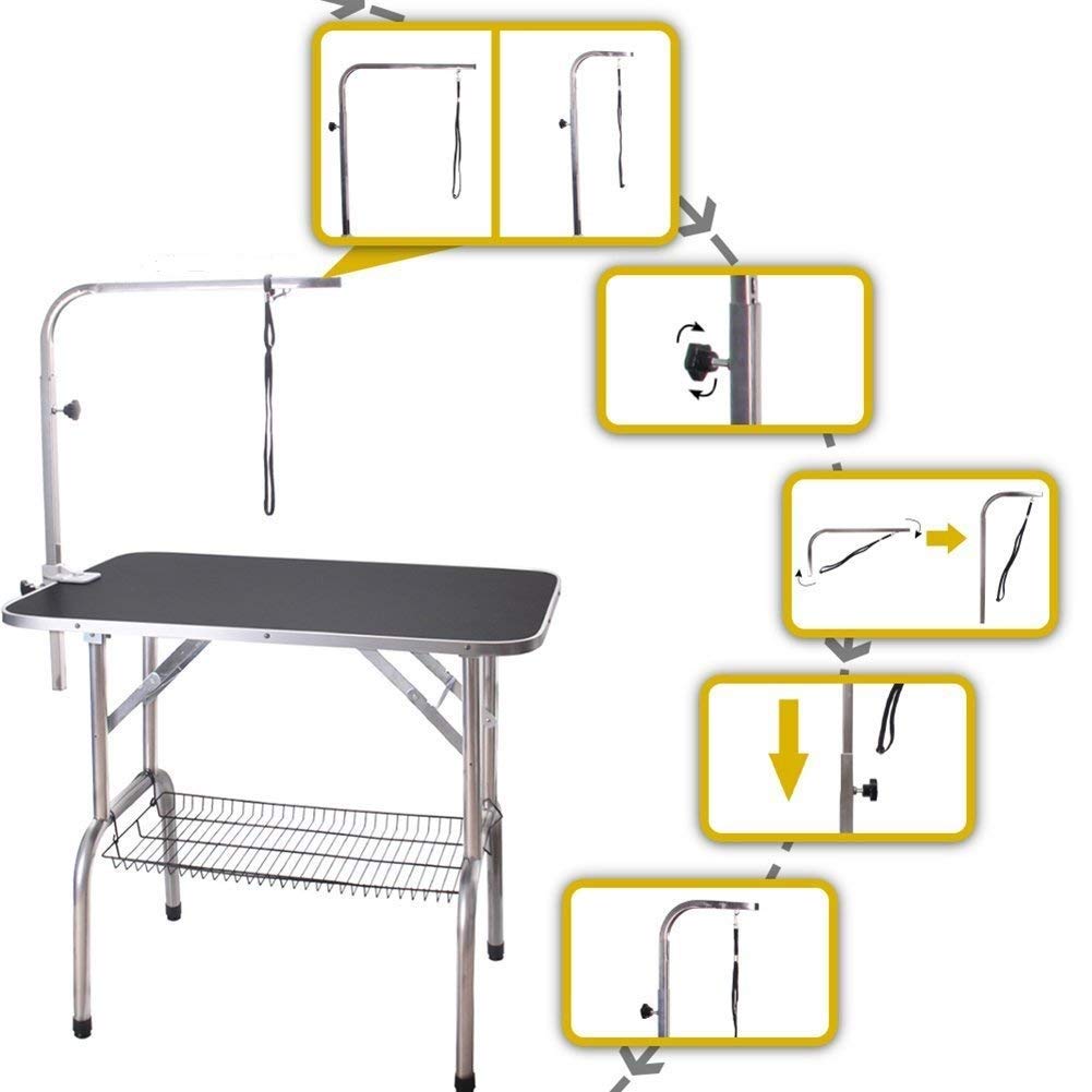 Pet Grooming Table 110CM Foldable