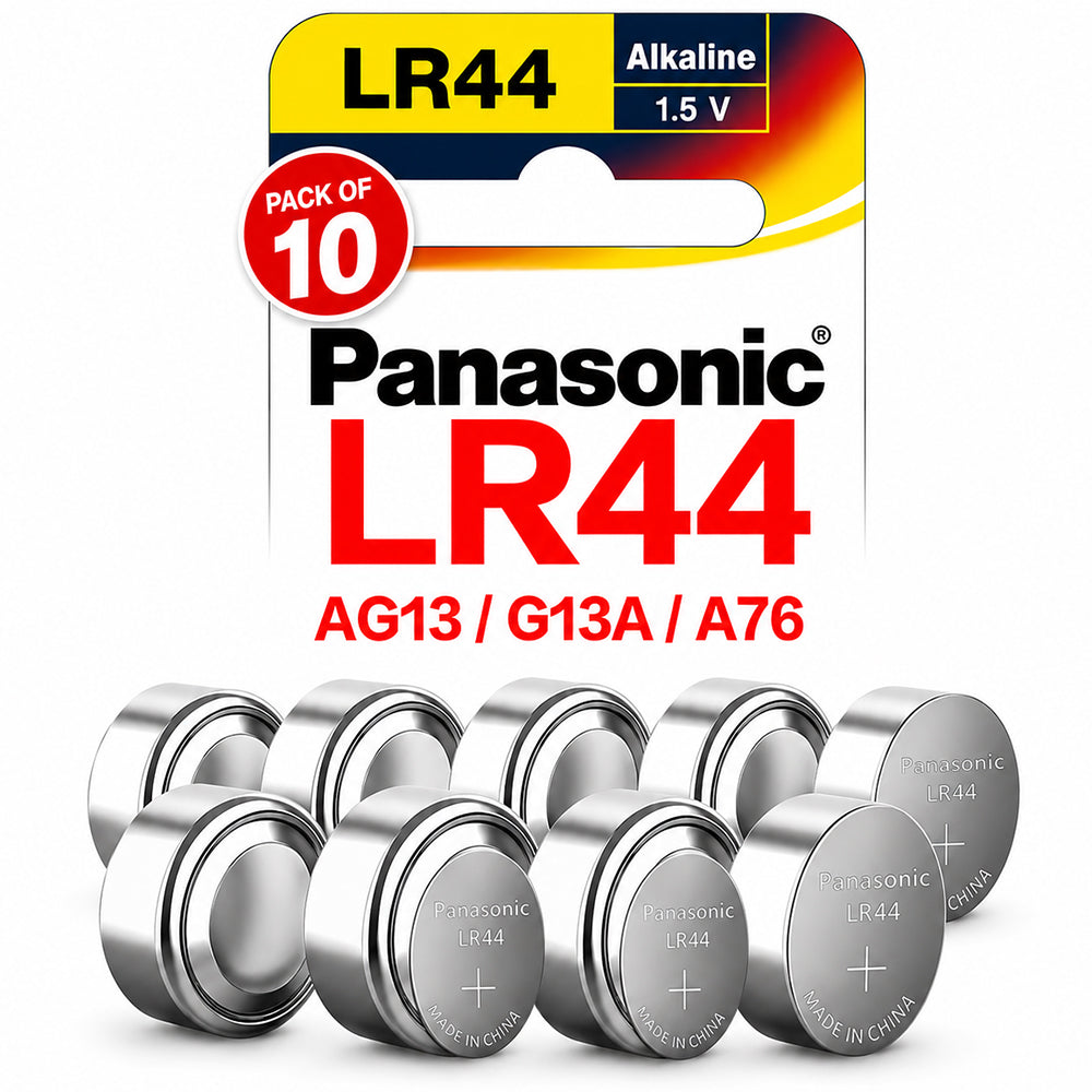 Panasonic LR44 Battery 10pcs