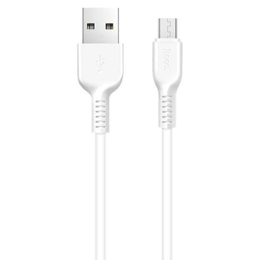 HOCO Flash Micro Charging Cable White 1 Meter
