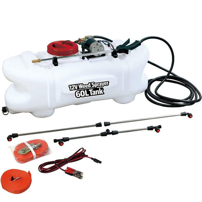 Heavy Duty ATV Sprayer Unit - 60L Tank + Spray Boom