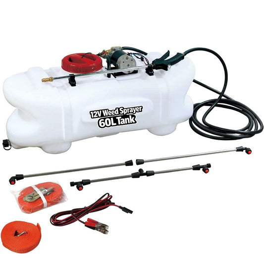 Heavy Duty ATV Sprayer Unit - 60L Tank + Spray Boom
