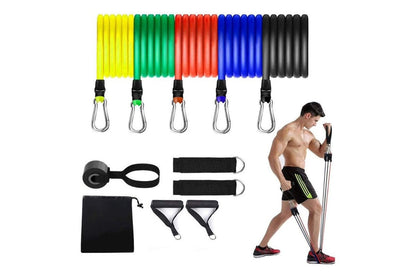 Fitness Exercises Resistance Bands Set