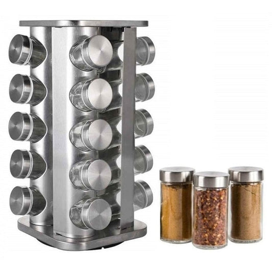 Spice Rack Stand 16 Jars