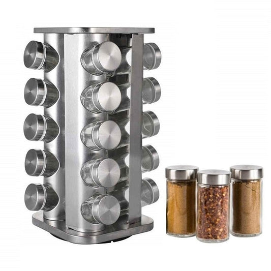 Spice Rack Stand 16 Jars