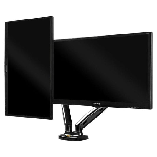 Dual arm monitor stand Hydraulic