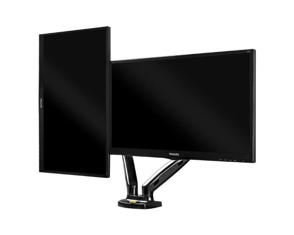 Dual arm monitor stand Hydraulic