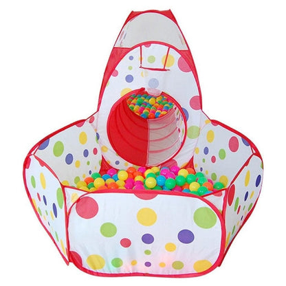 Kids Play Tent Tunnel Set