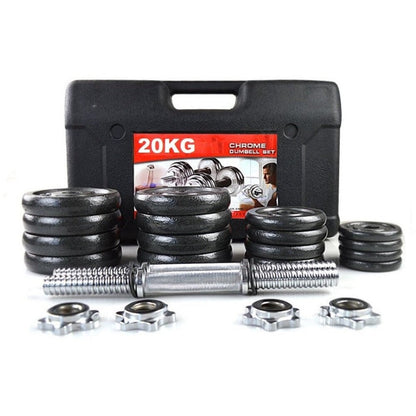 Adjustable Pair Total 20Kg Dumbbell With Box 10KG Each