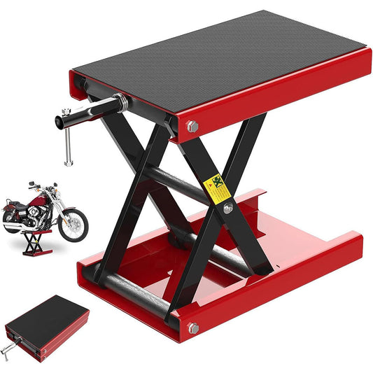 Motorcycle Scissor Lift Stand with Pad