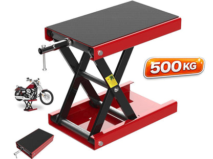 Motorcycle Scissor Lift Stand with Pad
