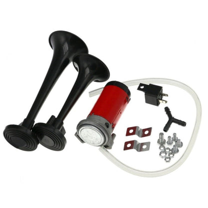 Dual Air Horn 12V Dixie Hazzard Horn Set Super Loud Car Horns