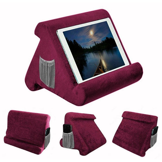 iPad Pillow Stand Flip Pillow Cushion Stand for Tablet/Magazine/iPad/Book