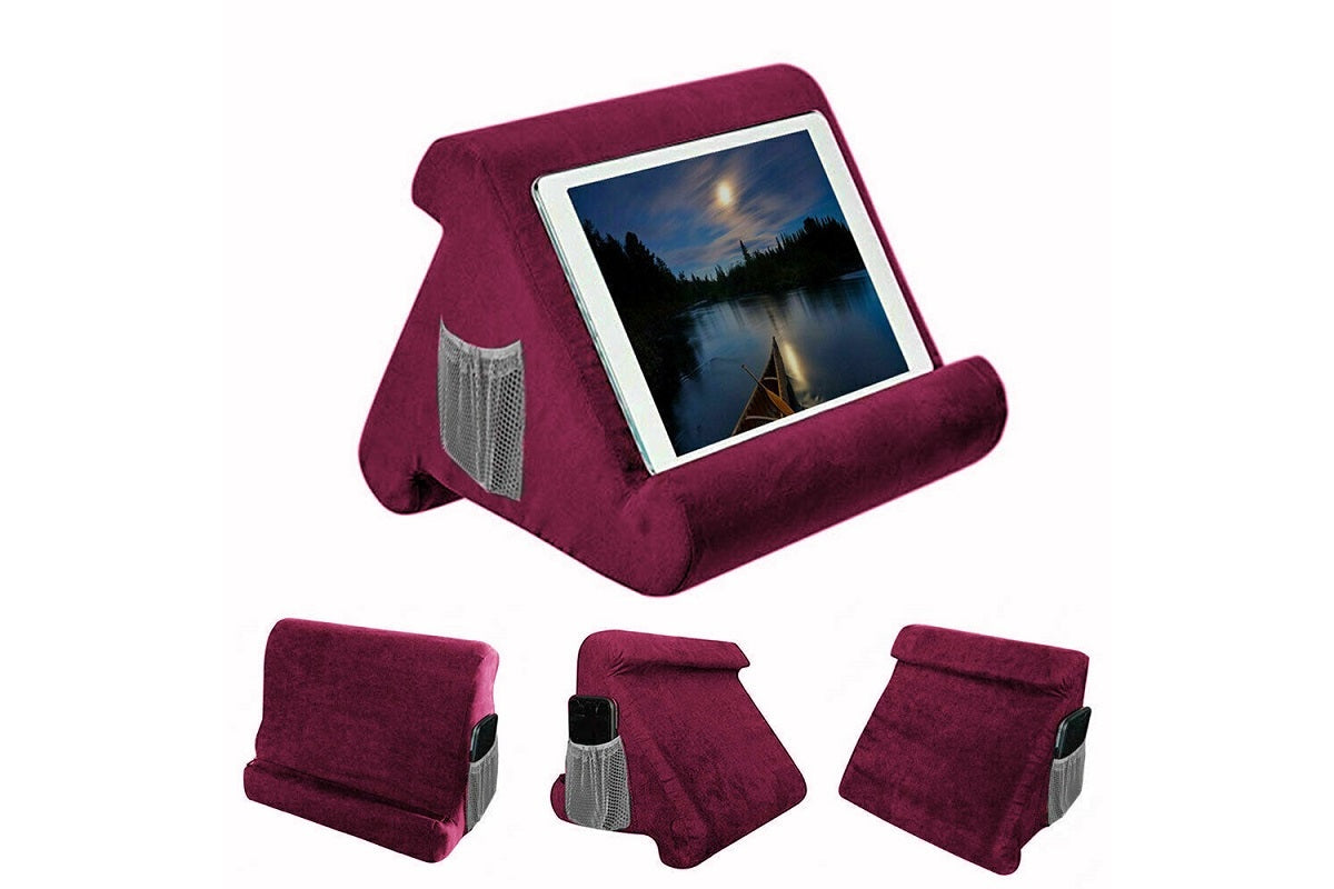iPad Pillow Stand Flip Pillow Cushion Stand for Tablet/Magazine/iPad/Book