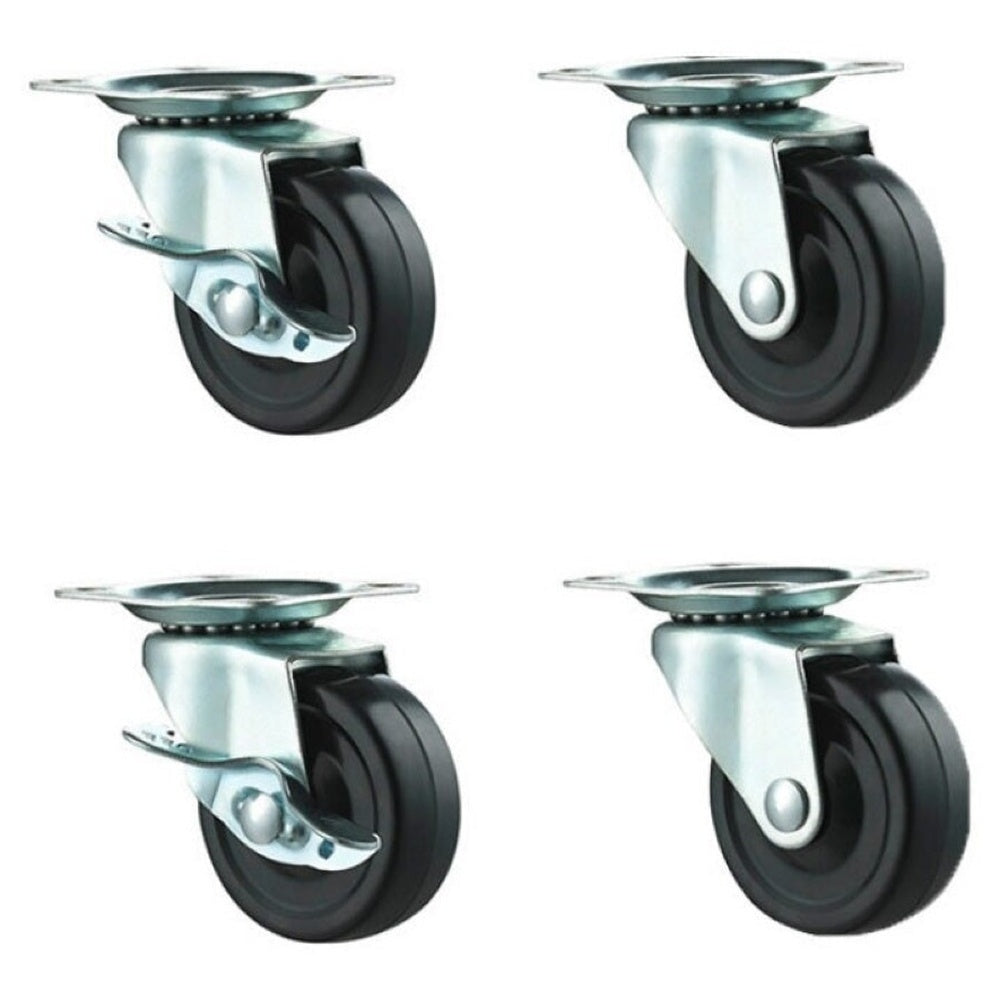 Caster Wheels Trolley Wheels Kit