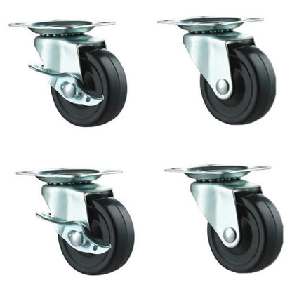 Caster Wheels Trolley Wheels Kit