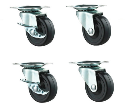 Caster Wheels Trolley Wheels Kit