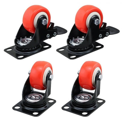 Caster Wheels Trolley Wheels Kit