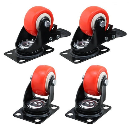 Caster Wheels Trolley Wheels Kit
