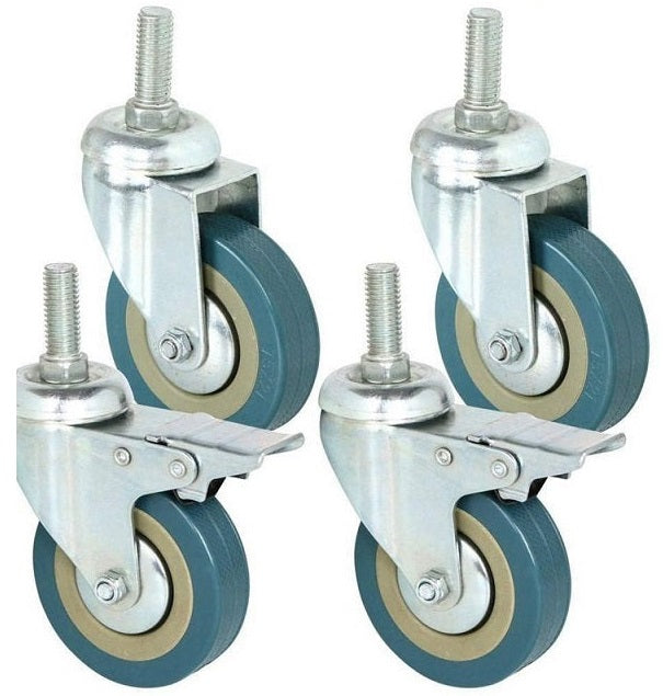 Caster Wheels Trolley Wheels Kit