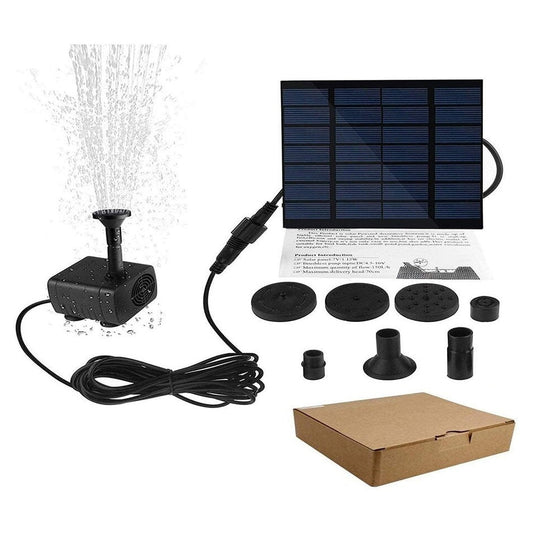 Solar Water Fountain
