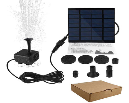 Solar Water Fountain