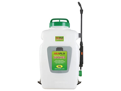 Back Pack Sprayer Seaflo 16 Litre Rechargeable Weed Sprayer