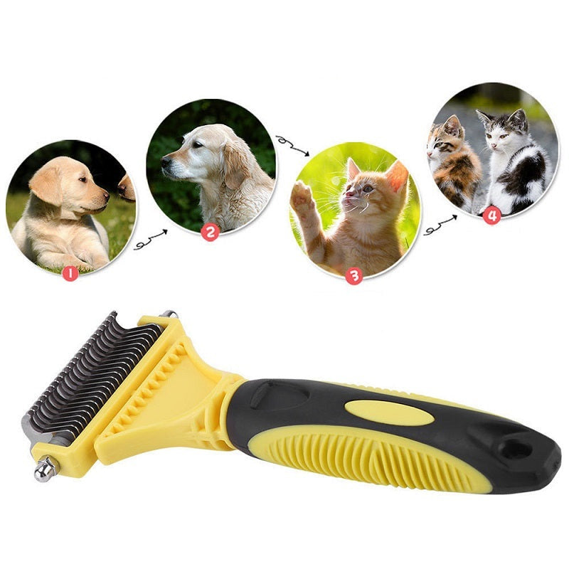 Dog Cat Pet De-Matting Comb