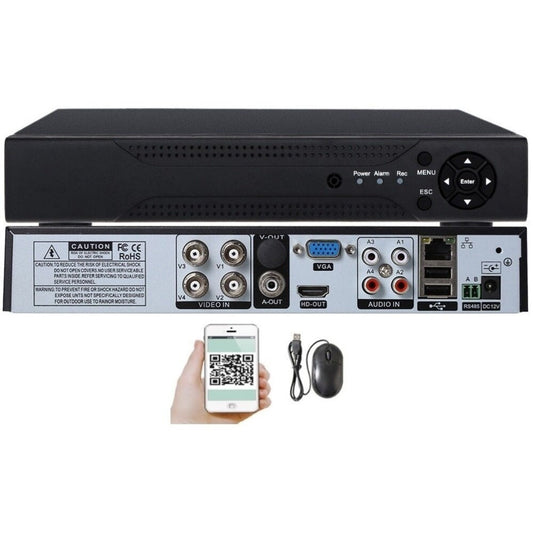 DVR 4CH Digital video recorder CCTV Camera System