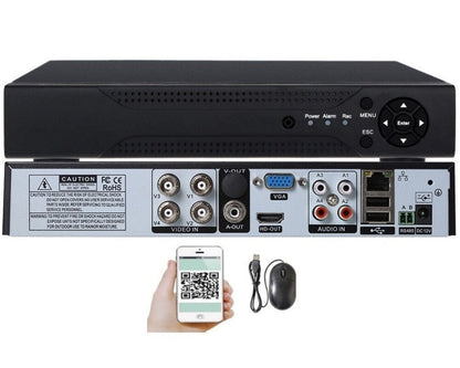 DVR 4CH Digital video recorder CCTV Camera System