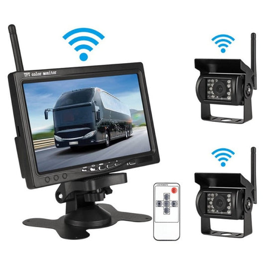 Car Reverse Camera 7" LED Monitor System