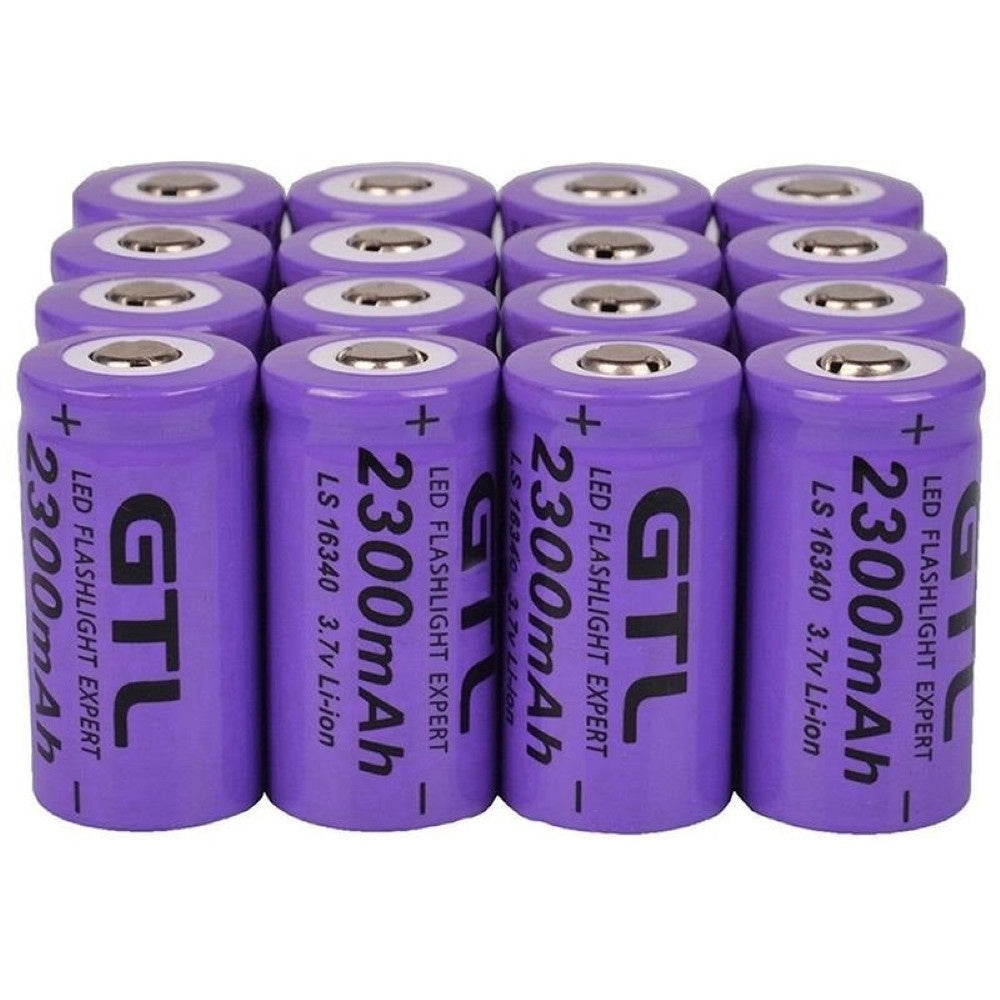 12 X 16340 CR123A Rechargeable Batteries for Arlo Cameras