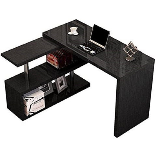 Computer Desk Table with bookshelf