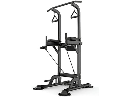 Adjustable Chin Up Pull Up Power Tower Station Workout