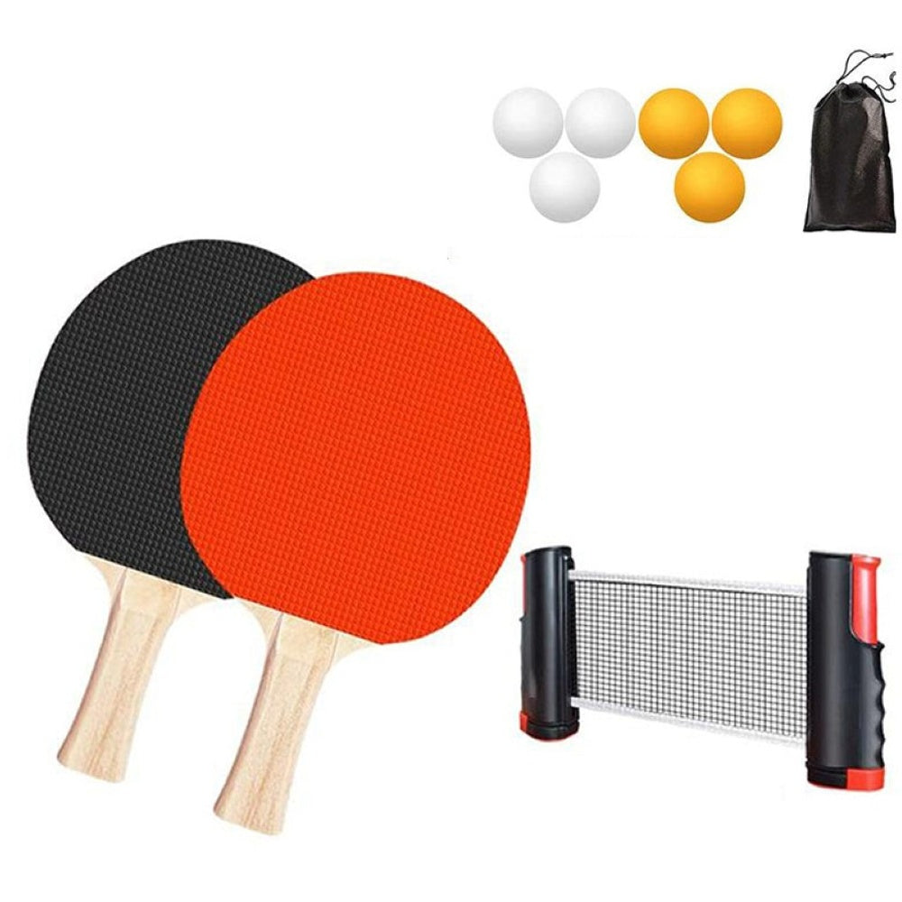 Table Tennis Racket Bat Set
